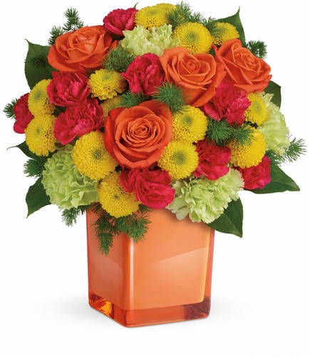 Teleflora's Citrus Smiles Bouquet